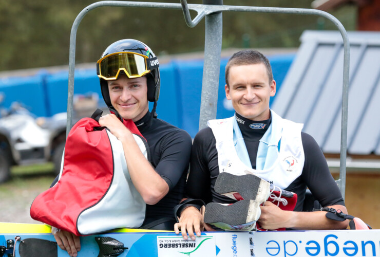 Manuel Faisst (GER), Julian Schmid (GER), (l-r)