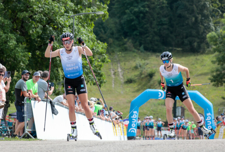 Jenny Nowak (GER), Svenja Wuerth (GER), (l-r)