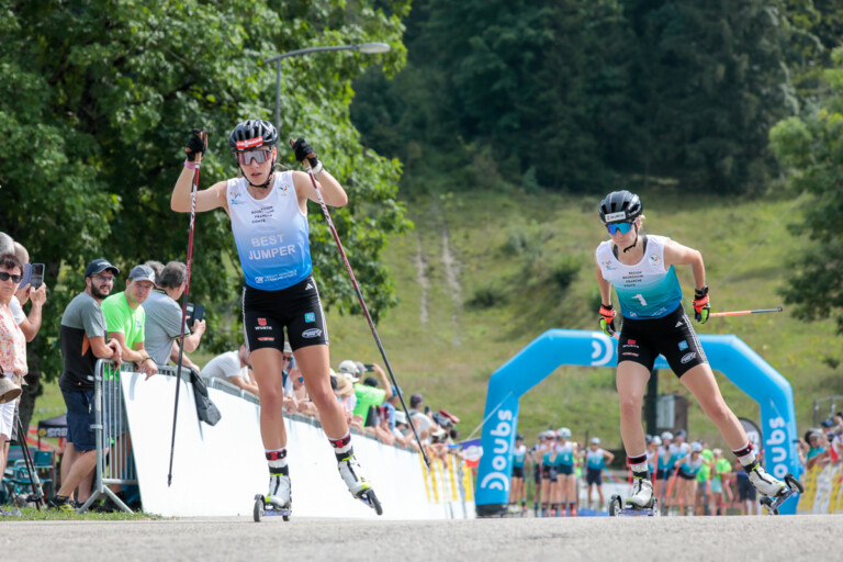 Jenny Nowak (GER), Svenja Wuerth (GER), (l-r)