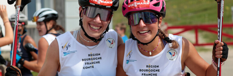 Jenny Nowak (GER), Nathalie Armbruster (GER), (l-r)