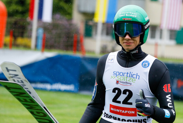 Simon Mach (GER) war der beste deutsche Adler.