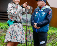 Annika Malacinski (USA) stylisch wie immer