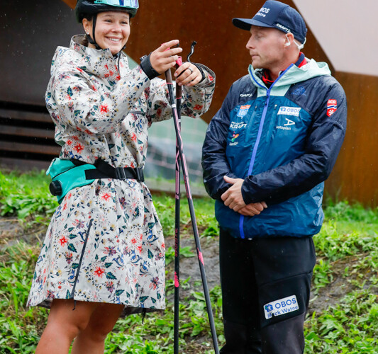 Annika Malacinski (USA) stylisch wie immer