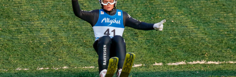 Pascal Mueller (SUI) sprang auf den dritten Zwischenrang.