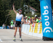 Jenny Nowak (GER) gewann das Rennen der Frauen.