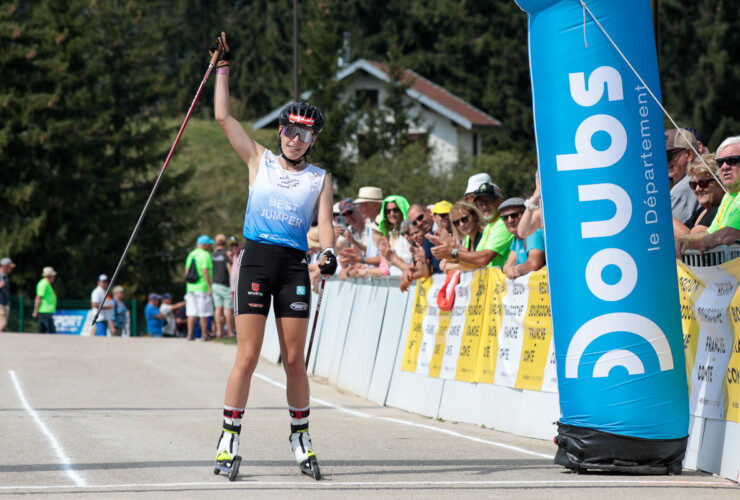 Jenny Nowak (GER) gewann das Rennen der Frauen.