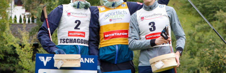 Jens Luraas Oftebro (NOR), Einar Luraas Oftebro (NOR), Kristjan Ilves (EST), (l-r)