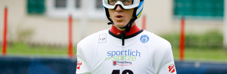 Thomas Rettenegger (AUT) war nicht zufrieden mit der Wahl der Anlauflänge.