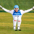 Thomas Rettenegger (AUT) gewinnt das Springen.