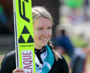 Svenja Wuerth (GER) gewann das Springen.