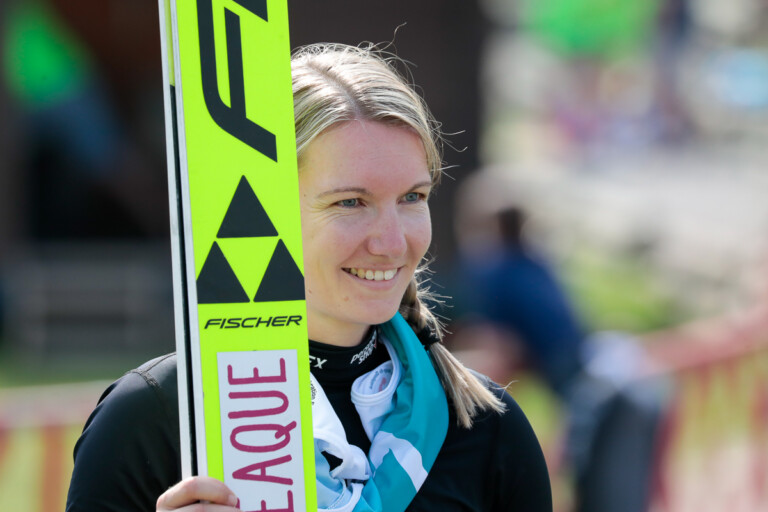 Svenja Wuerth (GER) gewann das Springen.