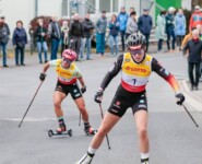 Nathalie Armbruster (GER), Jenny Nowak (GER), (l-r)