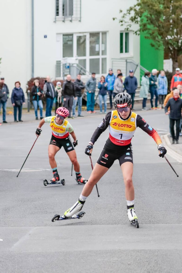 Nathalie Armbruster (GER), Jenny Nowak (GER), (l-r)