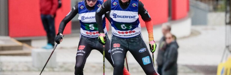Sofia Eggensberger (GER), Magdalena Burger (GER), (l-r)