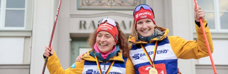Nathalie Armbruster (GER), Svenja Wuerth (GER), (l-r)