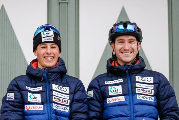 Jiri Konvalinka (CZE) und Jan Vytrval (CZE), (l-r) bei den Deutschen Meisterschaften. Die beiden dürfen sich tschechischer Meister und Vizemeister nennen.