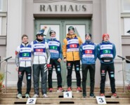 Manuel Faisst (GER), Jan Andersen (GER), David Mach (GER), Wendelin Thannheimer (GER), Jakob Lange (GER), Julian Schmid (GER), (l-r)