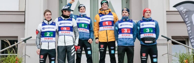 Manuel Faisst (GER), Jan Andersen (GER), David Mach (GER), Wendelin Thannheimer (GER), Jakob Lange (GER), Julian Schmid (GER), (l-r)