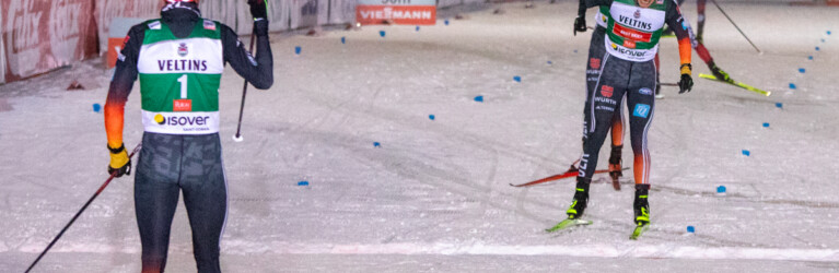 Johannes Rydzek (GER), Julian Schmid (GER), (l-r)