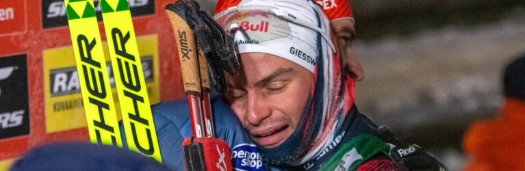 Johannes Rydzek (GER), Johannes Lamparter (AUT), (l-r)