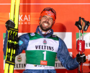 Strahlender Sieger: Johannes Rydzek (GER)