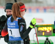 Maria Gerboth (GER) geht als Erste ins Rennen.