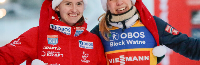 Gyda Westvold Hansen (NOR), Ida Marie Hagen (NOR), (l-r)