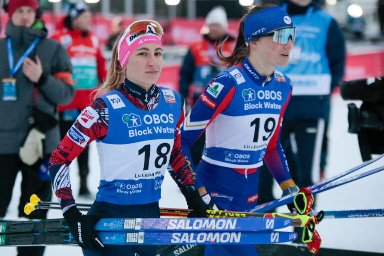 Annalena Slamik (AUT), Lena Brocard (FRA), (l-r)