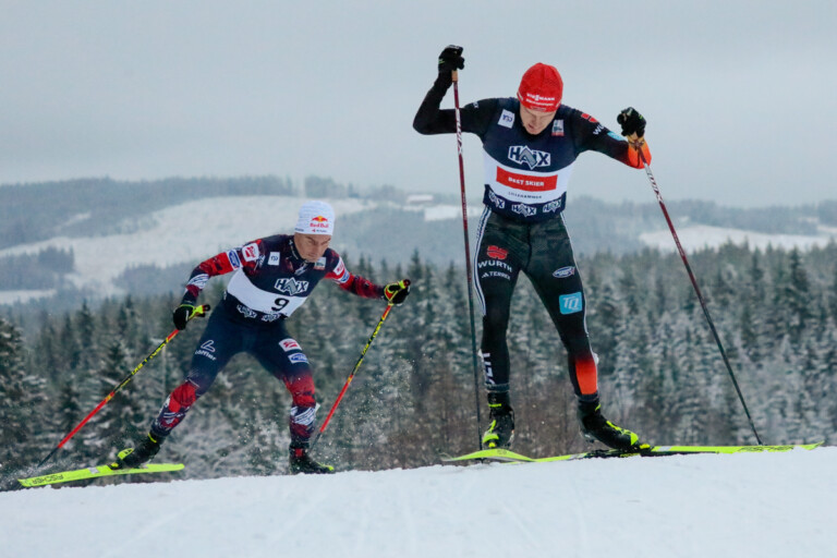 Johannes Lamparter (AUT), Julian Schmid (GER), (l-r)
