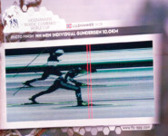 Foto-Finish um Platz 2: Johannes Lamparter (AUT), Julian Schmid (GER), (l-r)