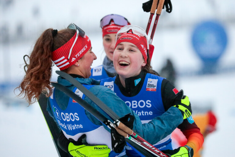 Nathalie Armbruster (GER), Maria Gerboth (GER), (l-r)