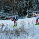 Julian Schmid (GER), Jarl Magnus Riiber (NOR), (l-r)