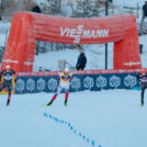 Vinzenz Geiger (GER), Jarl Magnus Riiber (NOR), Julian Schmid (GER), (l-r)