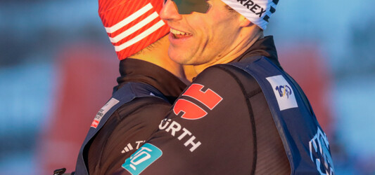 Julian Schmid (GER), Vinzenz Geiger (GER), (l-r)