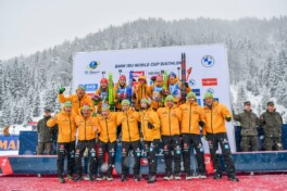 Biathlon Weltcup: Sensationeller Sieg der deutschen Damenstaffel in Hochfilzen
