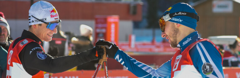 Vinzenz Geiger (GER), Ilkka Herola (FIN), (l-r)