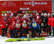 Ida Marie Hagen (NOR) und Team Norwegen
