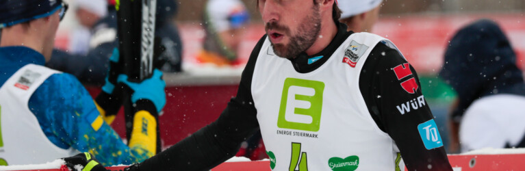 Johannes Rydzek (GER) spürt noch die Nachwirkungen seiner Erkrankung.