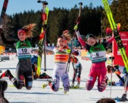 Nathalie Armbruster (GER), Ida Marie Hagen (NOR), Haruka Kasai (JPN), (l-r)