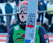 Maria Gerboth (GER) lag trotz Bestweite nicht in Führung.