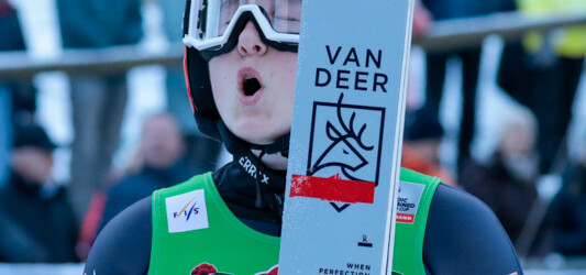 Maria Gerboth (GER) lag trotz Bestweite nicht in Führung.