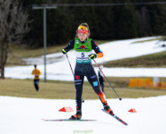 Nathalie Armbruster (GER) auf dem Weg zu ihrem ersten COC-Sieg