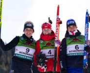 Daniela Dejori (ITA), Joanna Kil (POL), Veronica Gianmoena (ITA) (l-r)