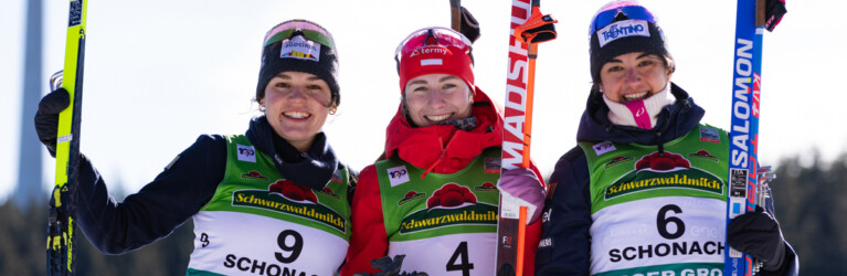 Daniela Dejori (ITA), Joanna Kil (POL), Veronica Gianmoena (ITA) (l-r)