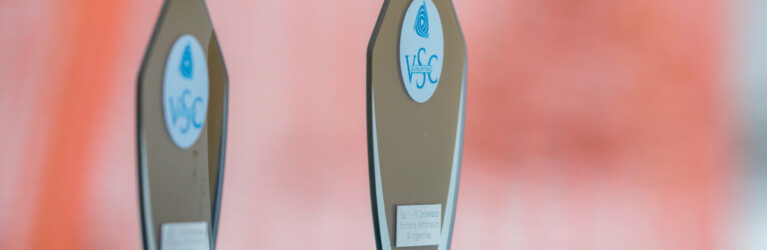 Bereit für die Siegerehrung