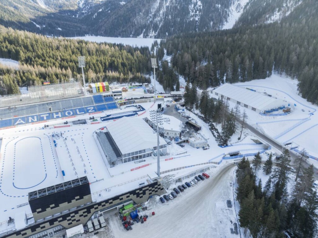  Biathlon Weltcup in Antholz als Generalprobe für Olympia 2026 - xc-ski Bildidee 