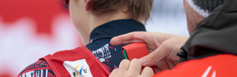 Anbringen der GPS-Tracker