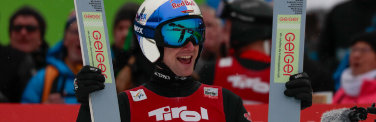Vinzenz Geiger (GER) überraschte sich selbst.