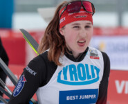 Maria Gerboth (GER) fand den Lauf wohl anstrengend.
