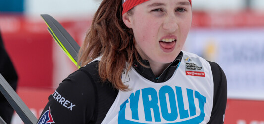 Maria Gerboth (GER) fand den Lauf wohl anstrengend.